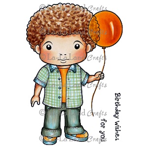 Luka with Balloon